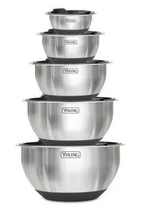 10 Piece Mixing Bowl Set- Black