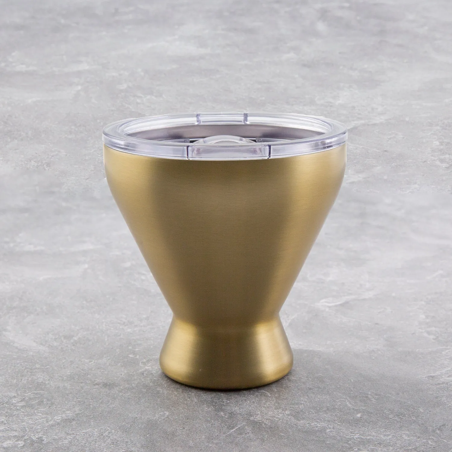 11 Oz Gold Cocktail Tumblers, Set Of 2