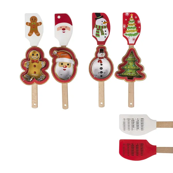 12.75"L Spatula with Cookie Cutter  (sold individually)