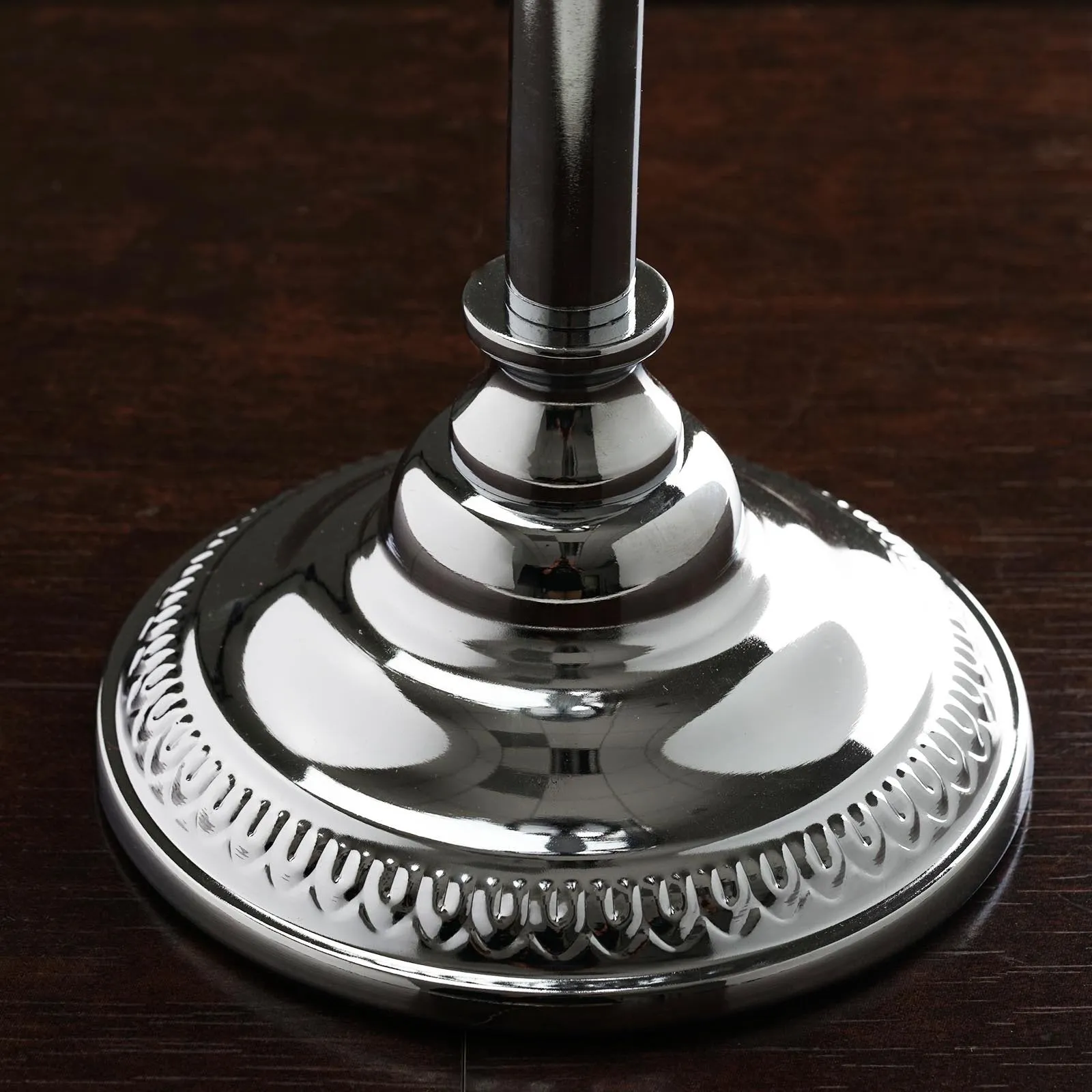 30" Tall Silver Metallic Vase Floral Bowl Wedding Centerpiece Riser - Buy One Get One Free