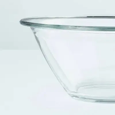 4pc Glass Mixing Bowl Set Clear - Hearth & Hand with Magnolia