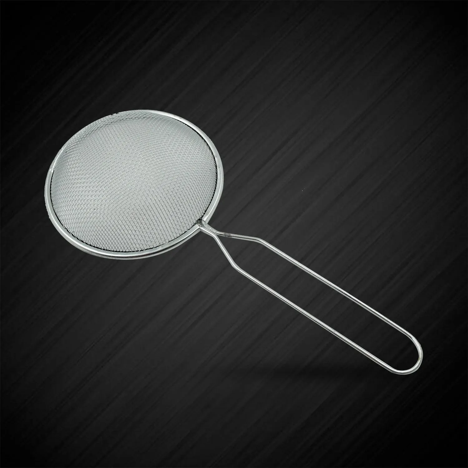 7080 Mesh Strainer With Handle Stainless Steel Oil Strainer Ladle for Hot Pot Soup Home (1 Pc )