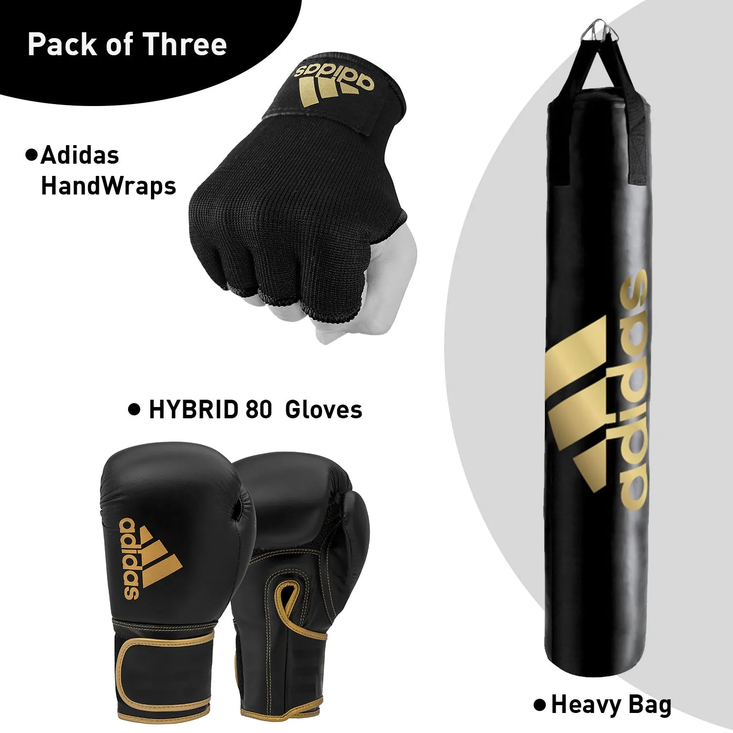 adidas Home Bundle Deal Bag   Hybrid 80 and Inner Gloves