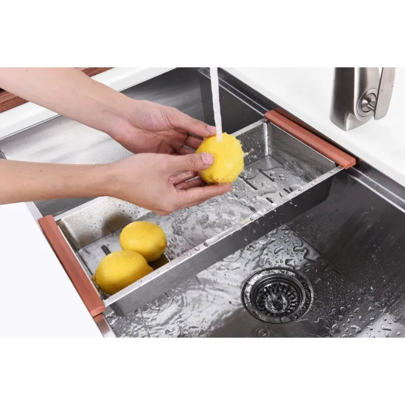 Aegis 30" Single Basin Undermount Kitchen Sink in Stainless Steel