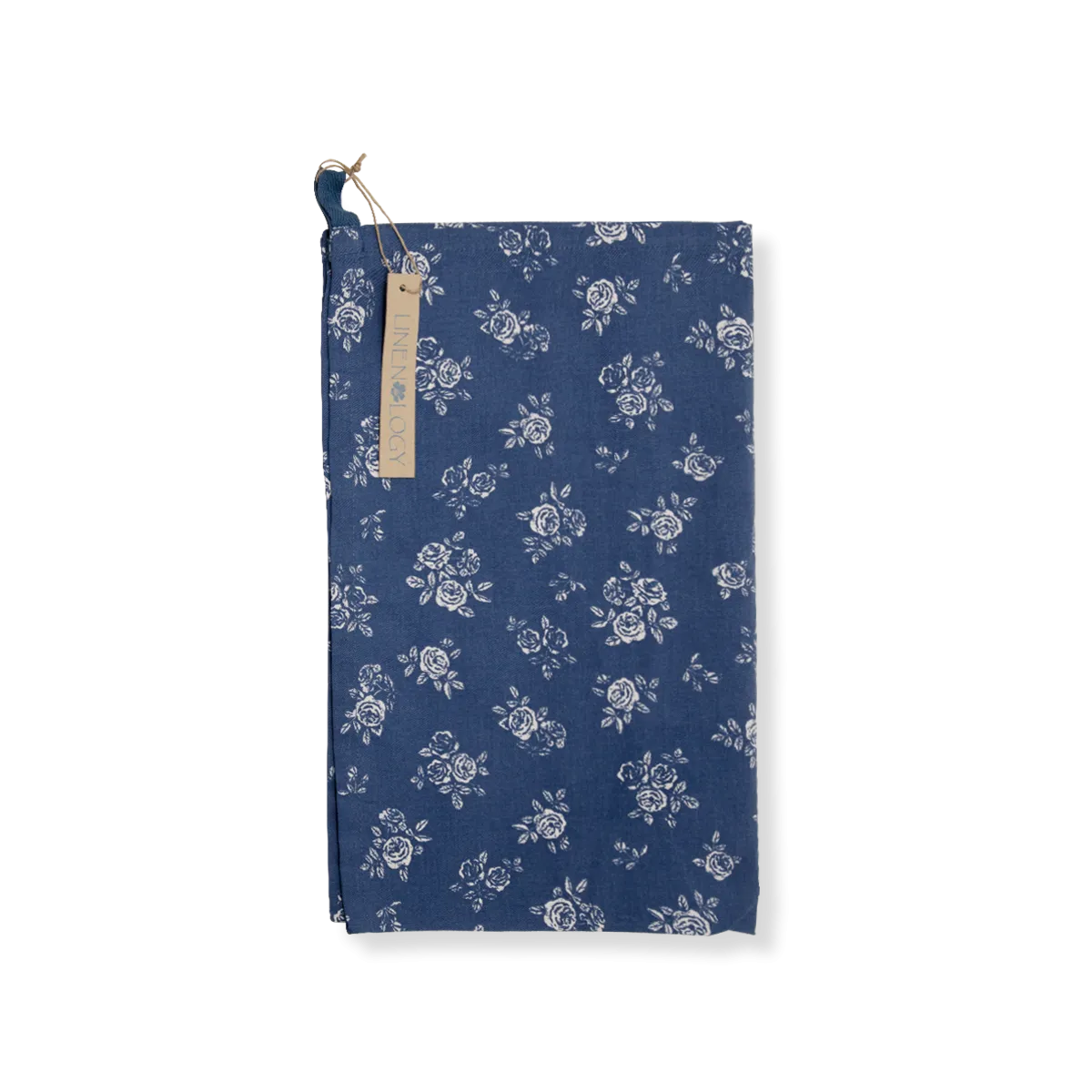 All Purpose Towel Set - English Rose - Navy