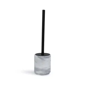 Apollo Toilet Brush Holder 9.5 x 36cm - White Marble