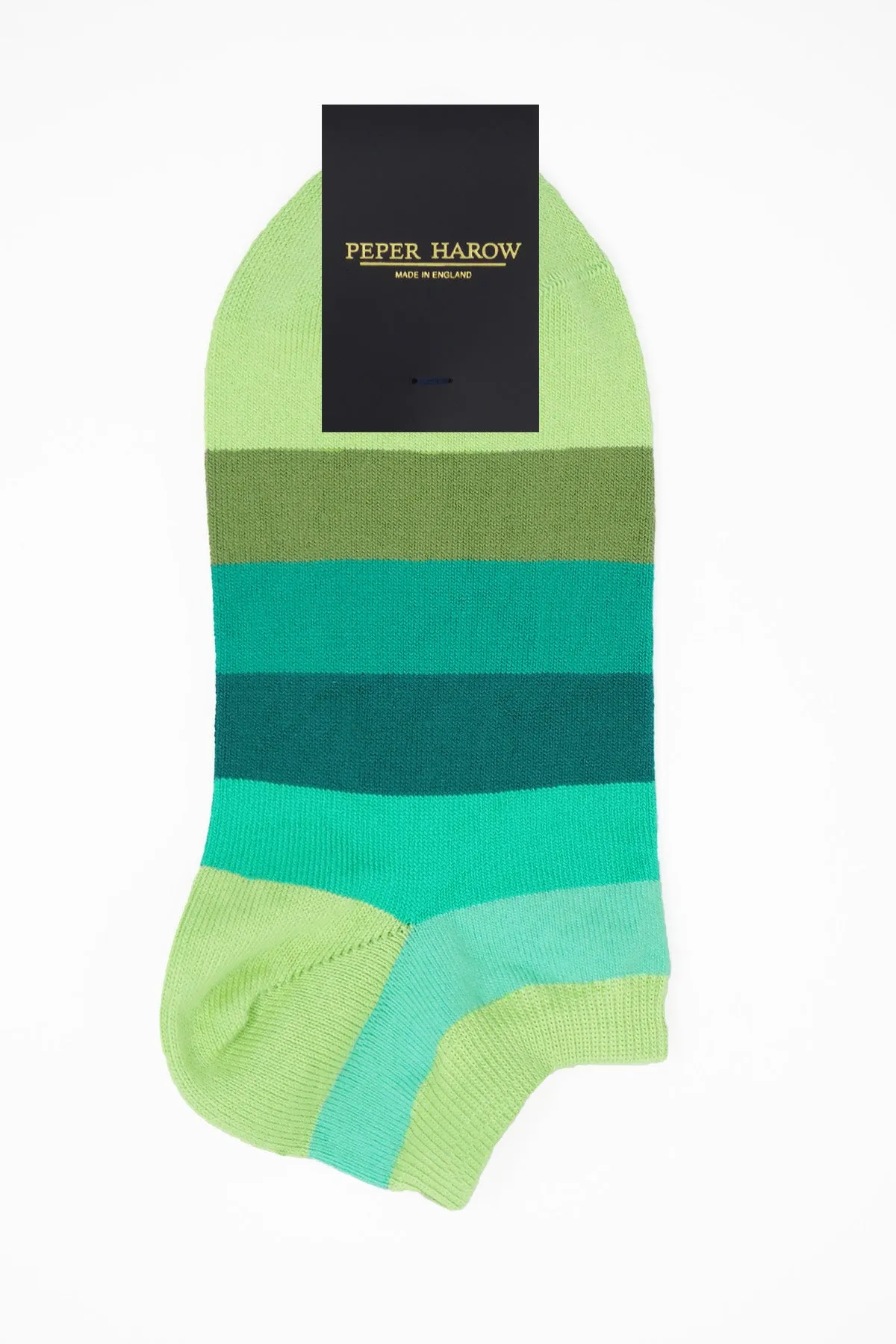 Block Stripe Men's Trainer Socks Bundle - Fire & Earth