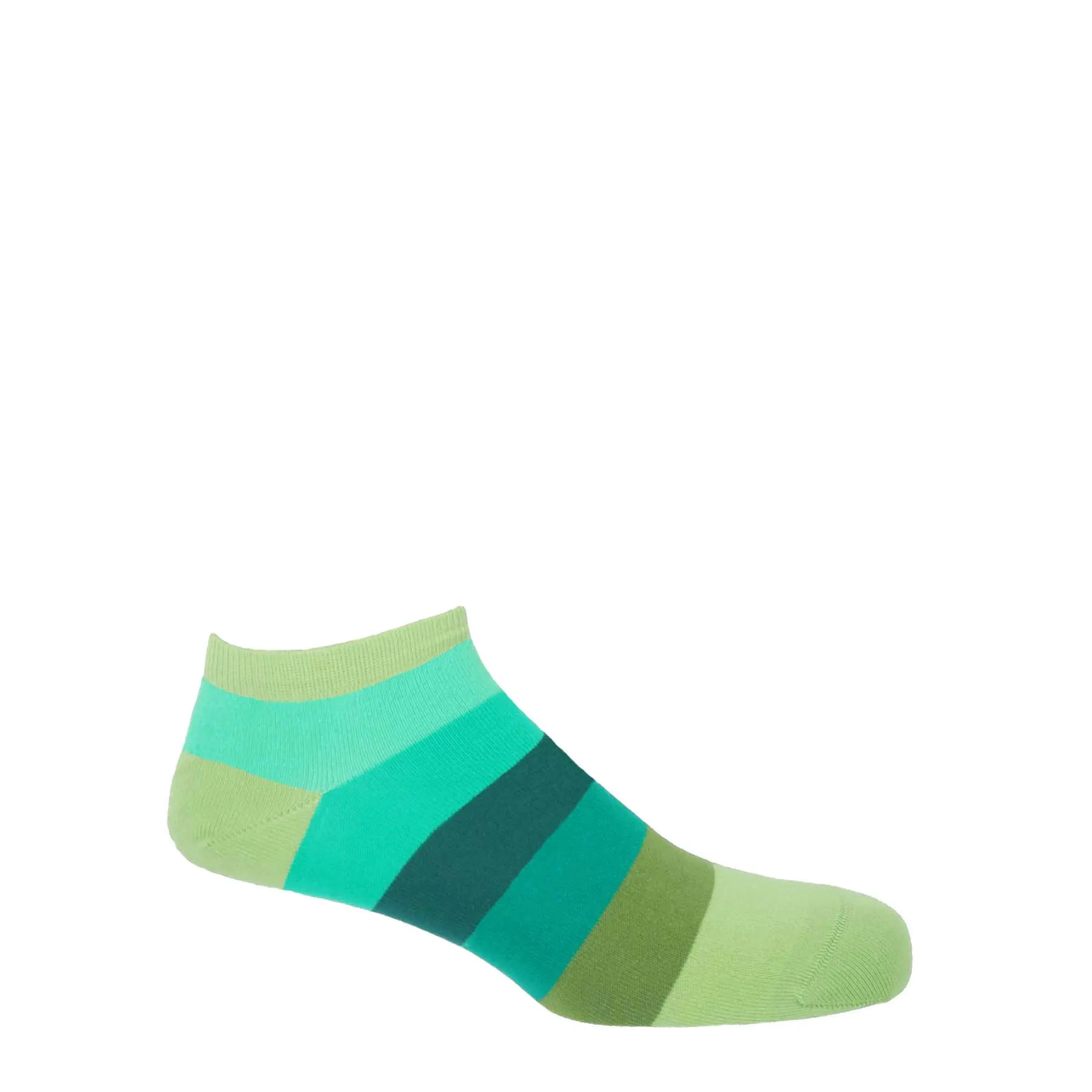 Block Stripe Men's Trainer Socks Bundle - Fire & Earth