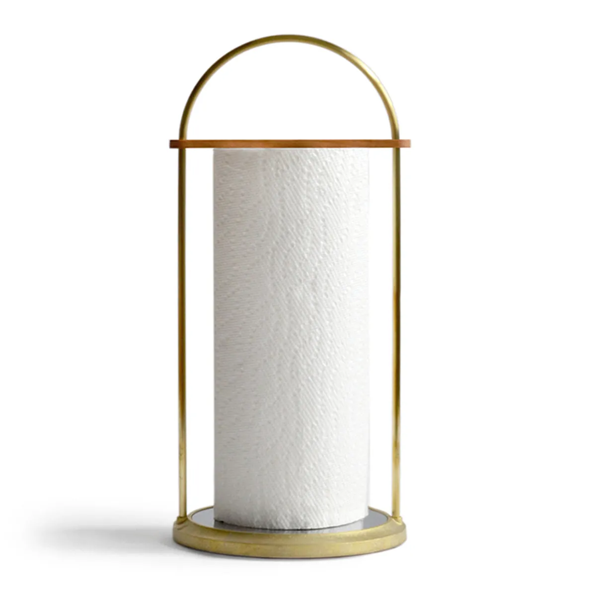 Brass Paper Towel Holder