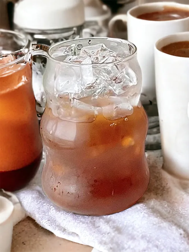 Bubble Glass Coffee Mug