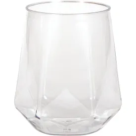 Bulk Plastic Fractal Stemless Wine Tumblers (24 per Case)