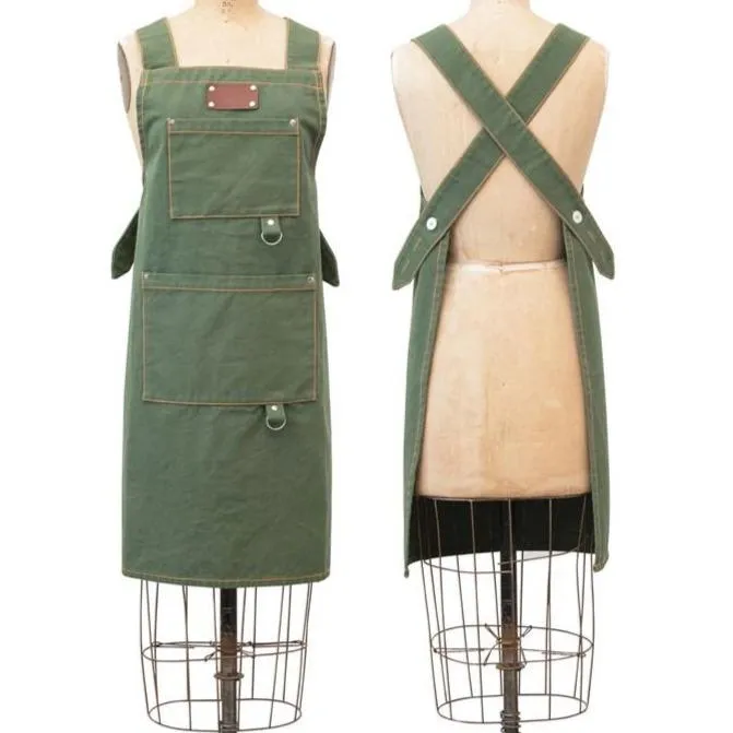 Canvas Green Garden Apron