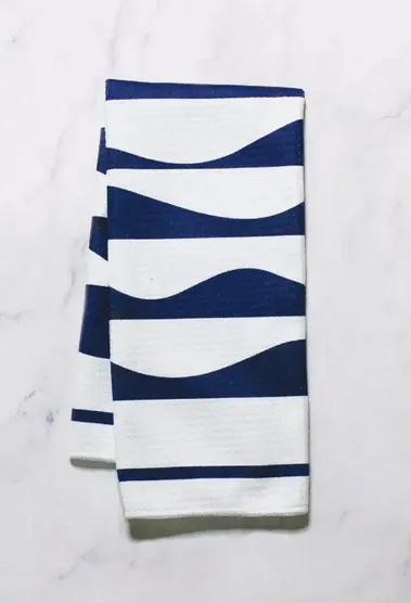 Catching Waves Dish Towel
