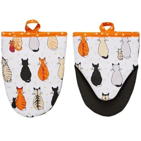 Cats in Waiting, Micro Mitt Pair