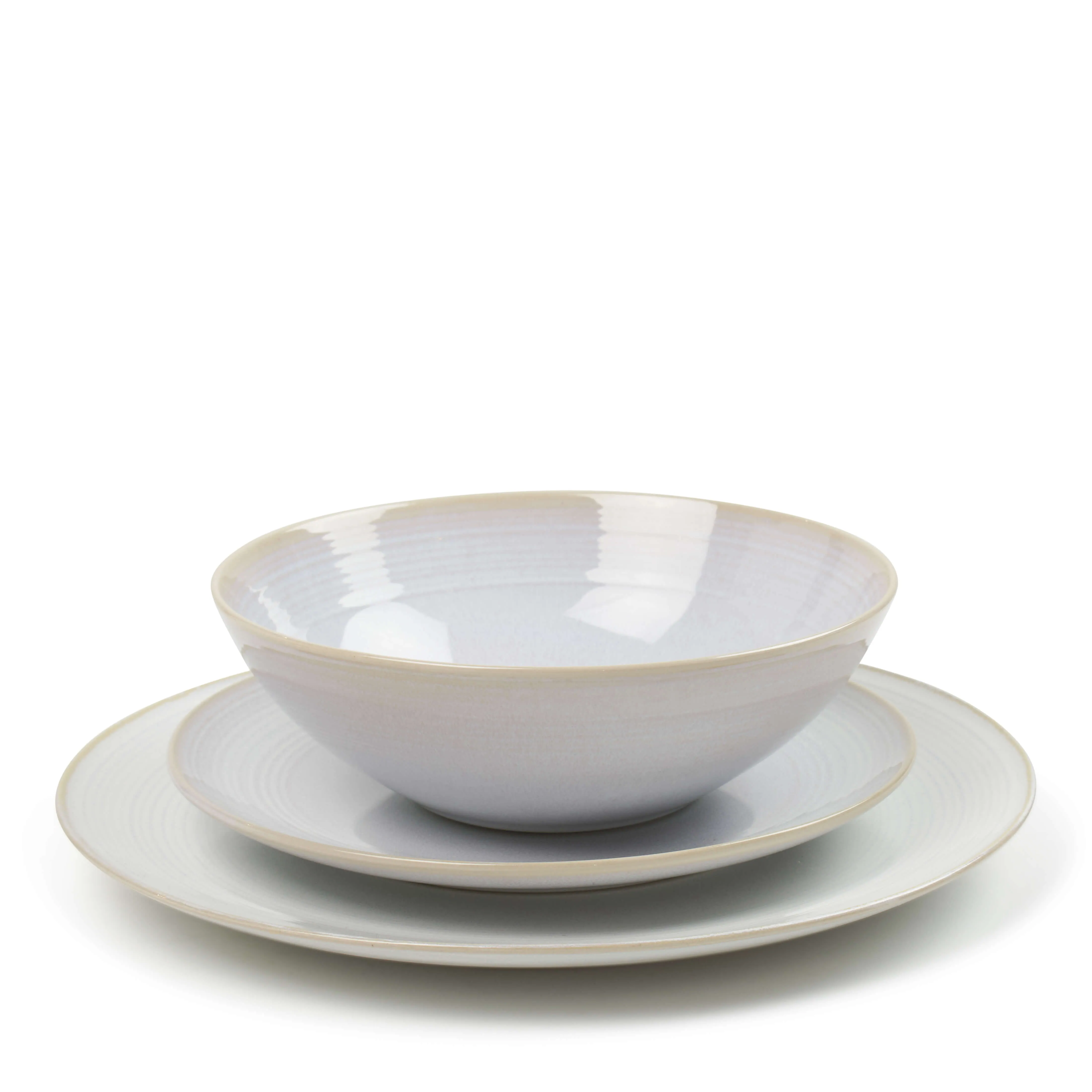 Cecile 12 Piece Dinner Set - Natural
