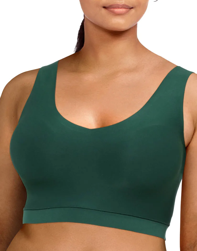 Chantelle Soft Stretch V-Neck Padded Top Sequoia Green 16A1