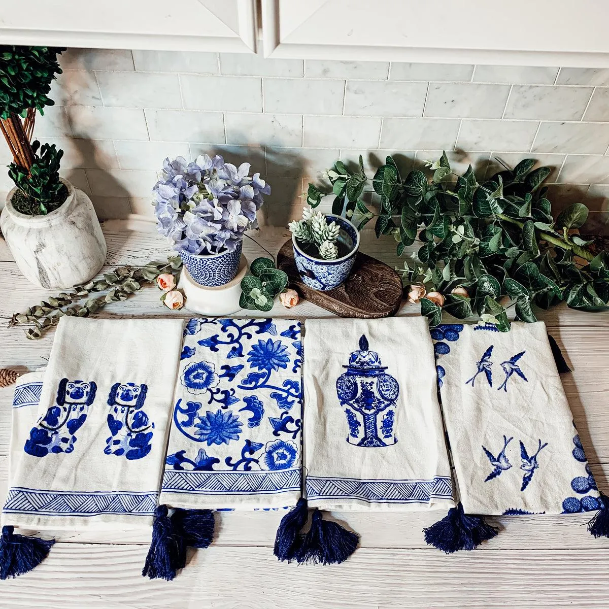 Chinoiserie Tea Towels