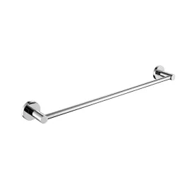 Clio Single Towel Rail 600mm Chrome