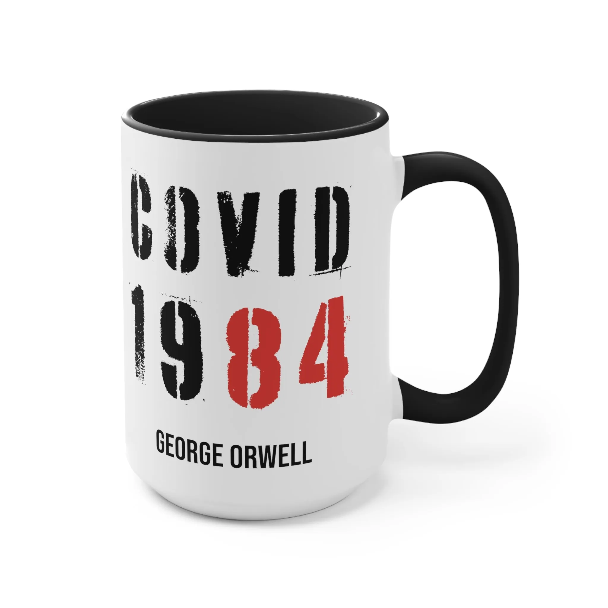 Covid 1984 Mug (2 sizes, 2 colors)
