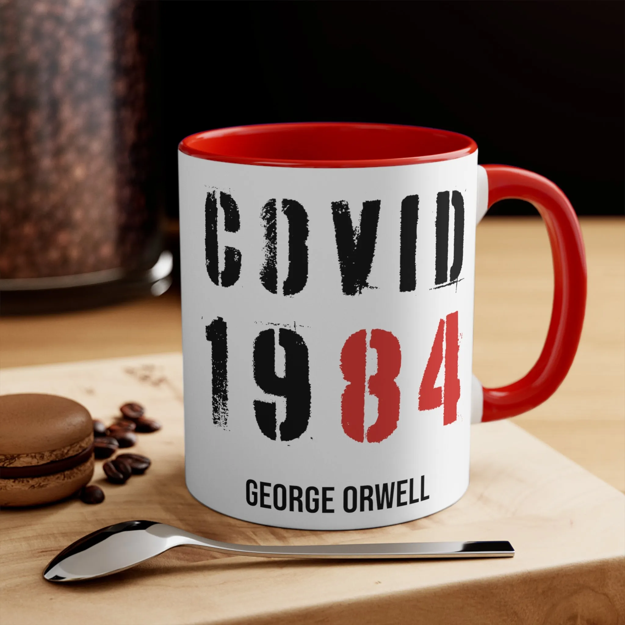 Covid 1984 Mug (2 sizes, 2 colors)