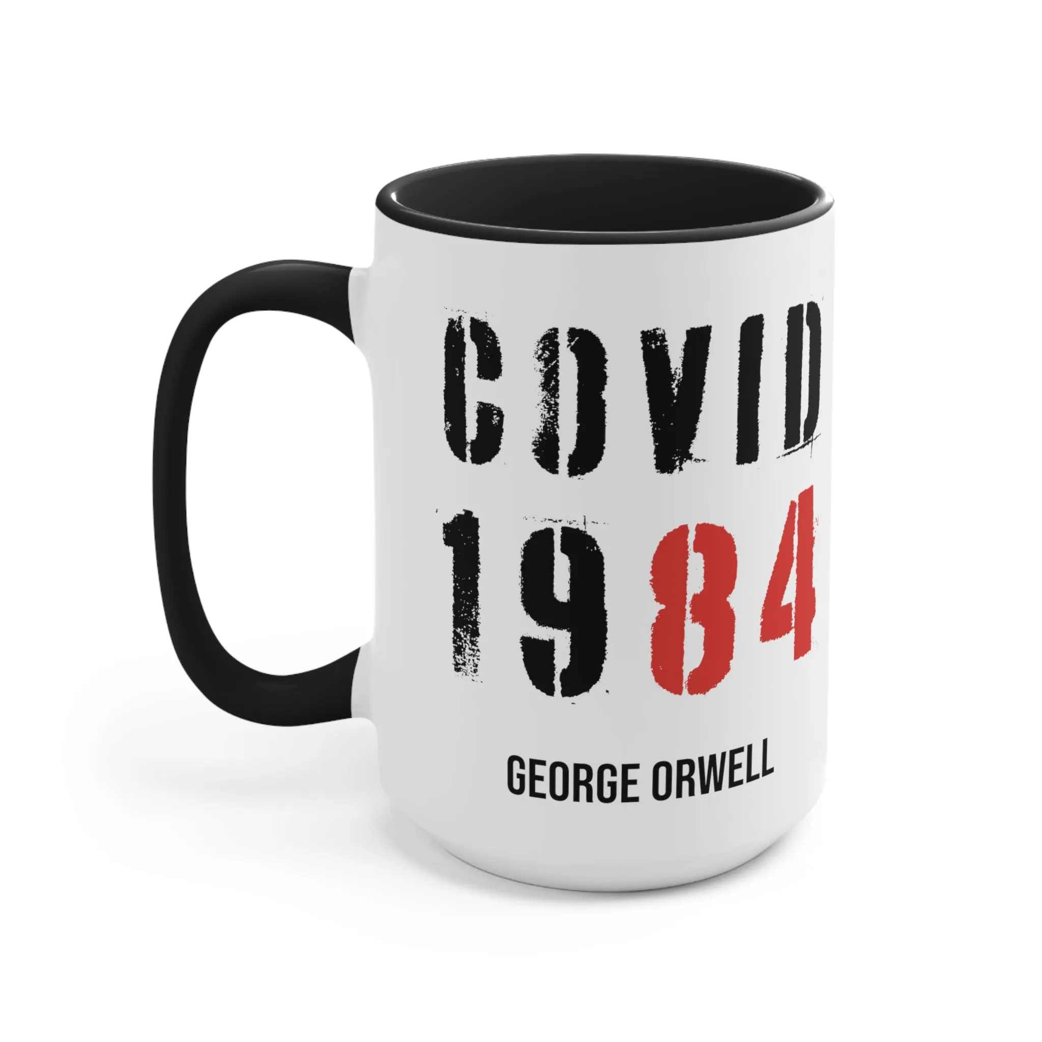 Covid 1984 Mug (2 sizes, 2 colors)