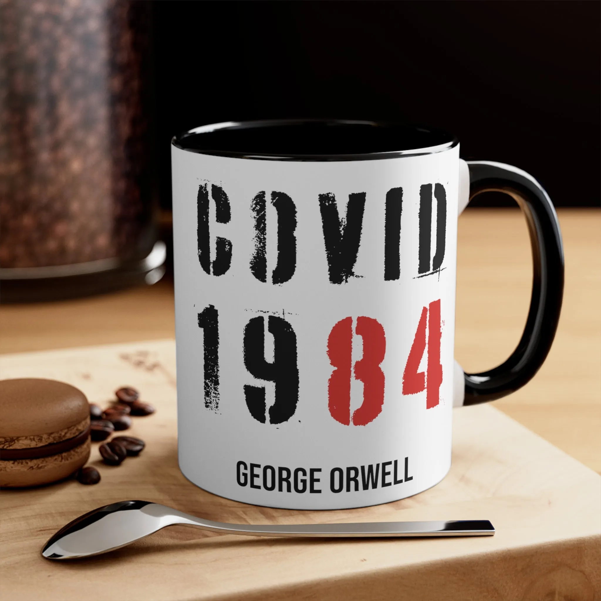 Covid 1984 Mug (2 sizes, 2 colors)