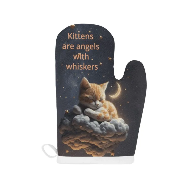 Cute Cat Oven Mitt