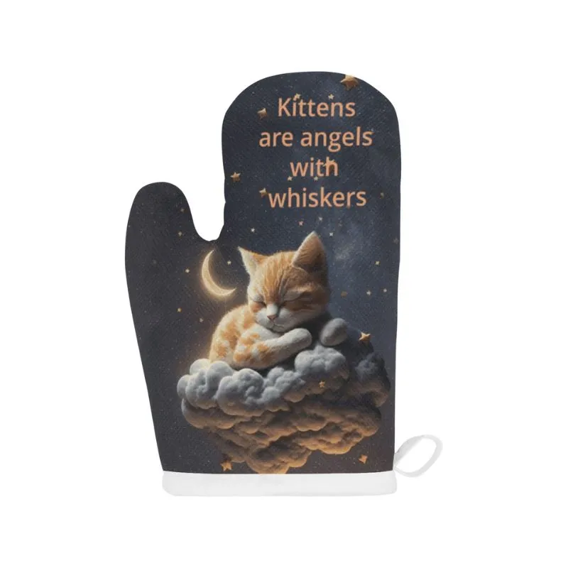 Cute Cat Oven Mitt