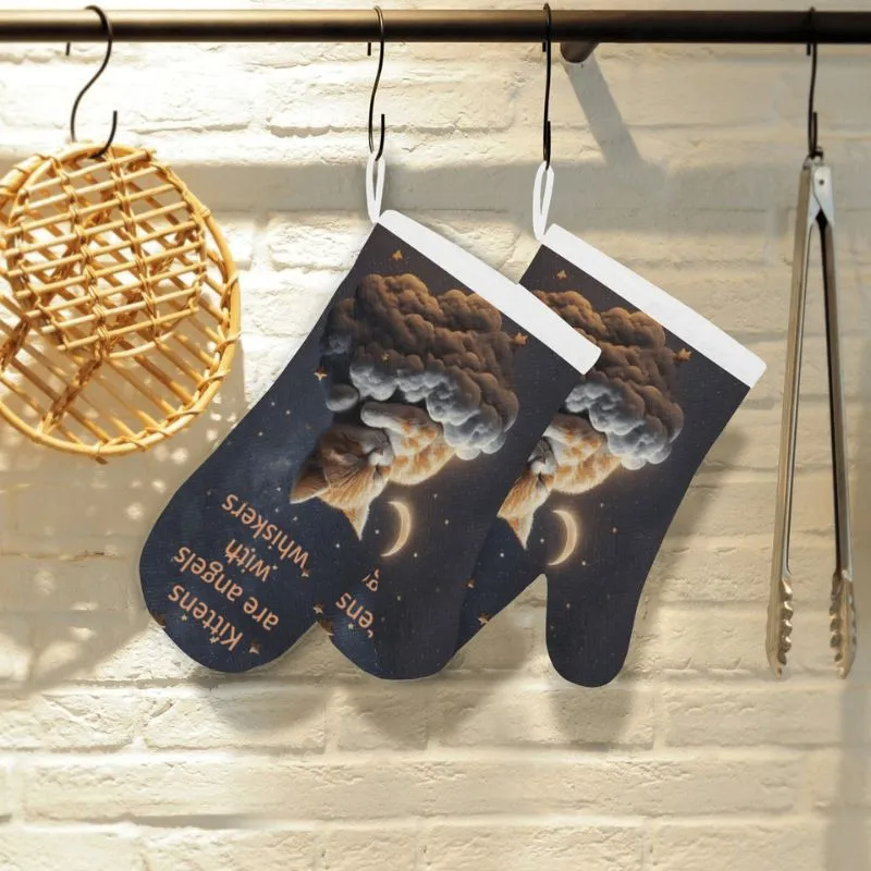 Cute Cat Oven Mitt
