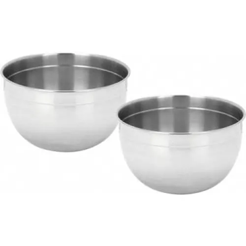 Demeyere Mixing Bowls (2pce) 20cm & 24cm Stainless Steel