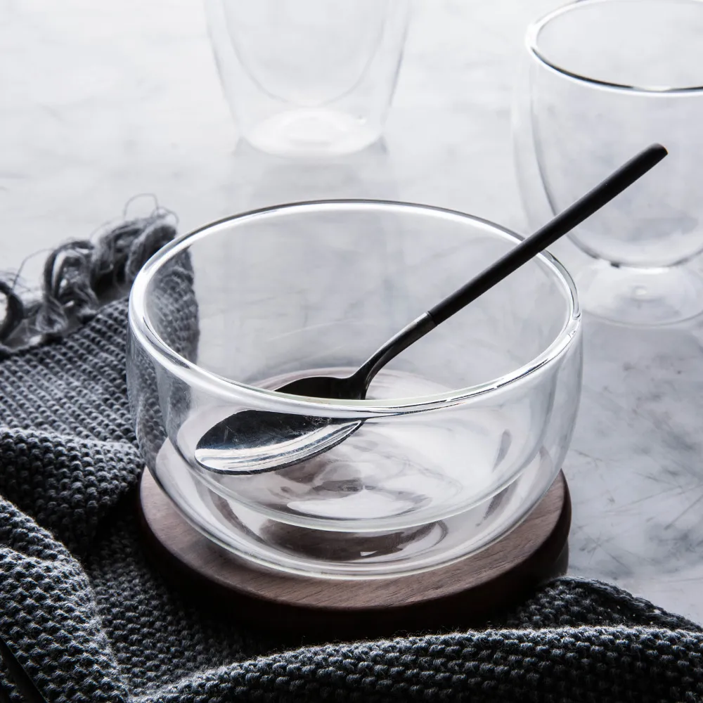 Double Glass Bowl