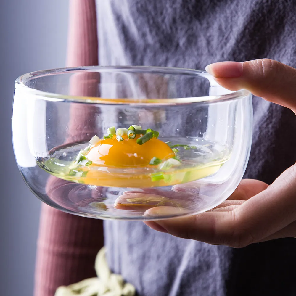 Double Glass Bowl