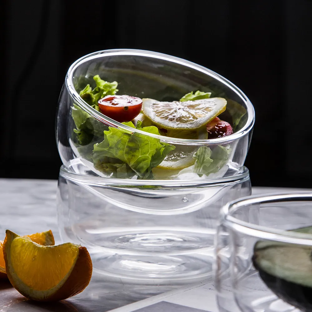 Double Glass Bowl