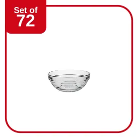 DURALEX GIGOGNE/LYS STACKABLE BOWL 90mm 125ml CLEAR (2022A)