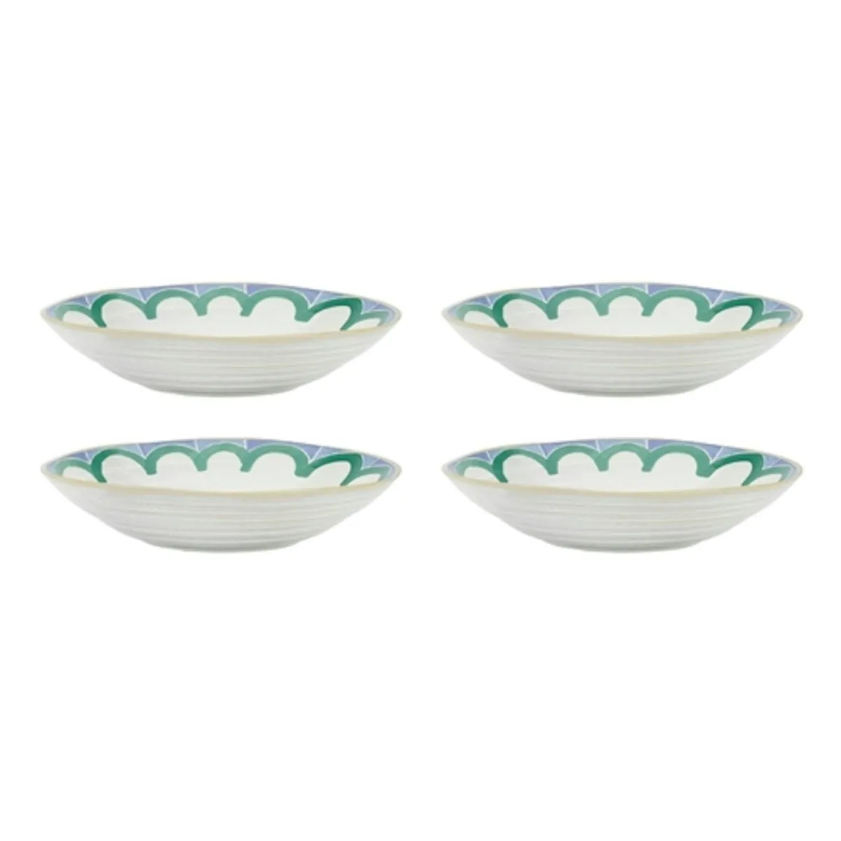 Ecology Arco Set of 4 Pasta Bowls 23cm