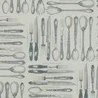 Florentine Print Silverware