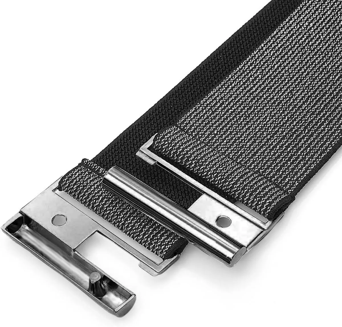 Glamorstar Wide Stretchy Waist Belt for Women Elastic Belt for Dresses