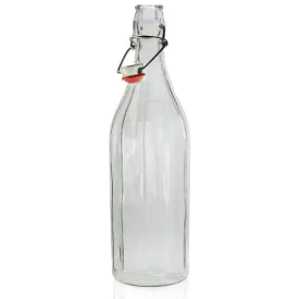 Glass Bottle Swing Top 1L