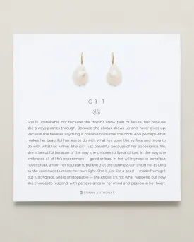 Grit Drop Earrings
