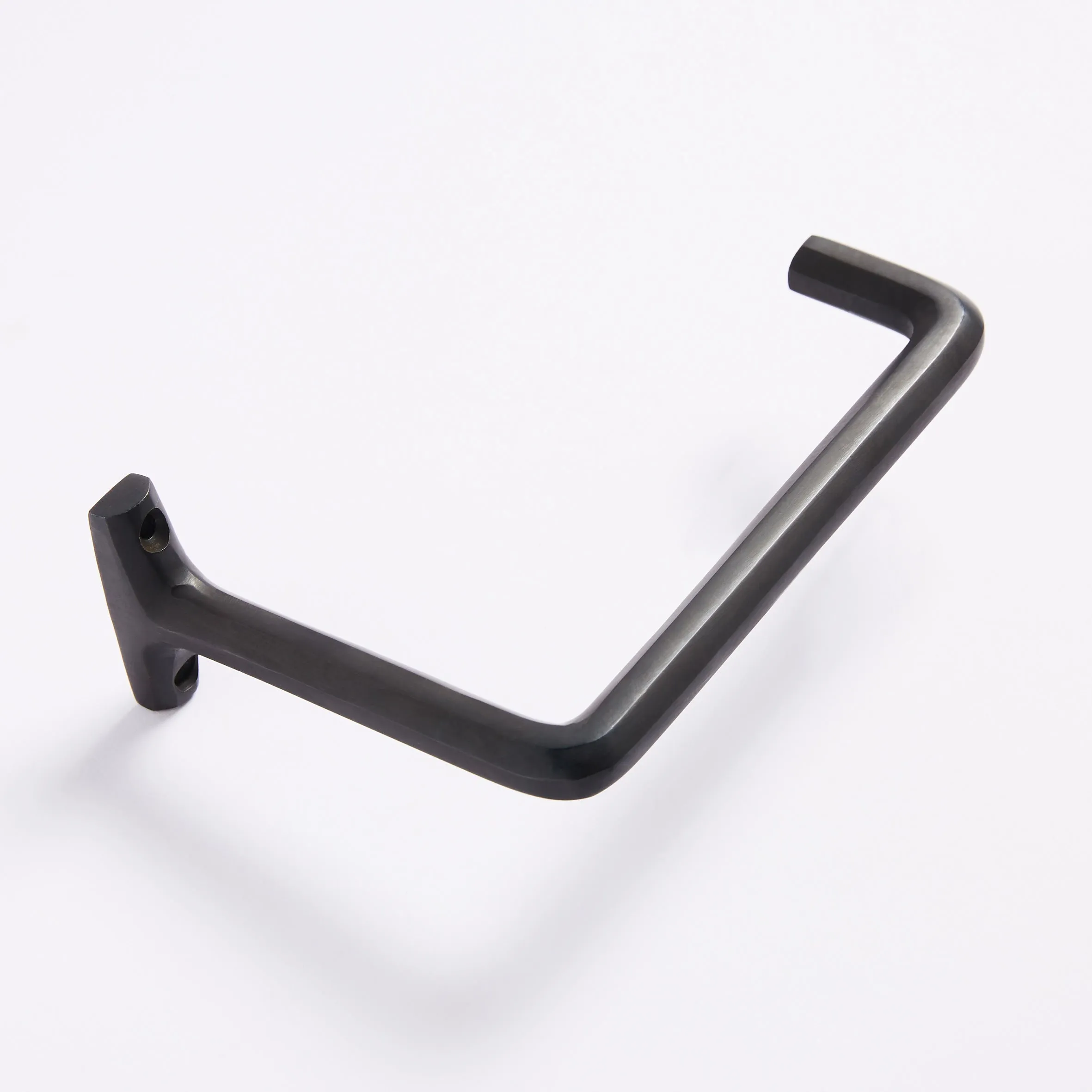 Henley Toilet Roll Holder - Scorched Black