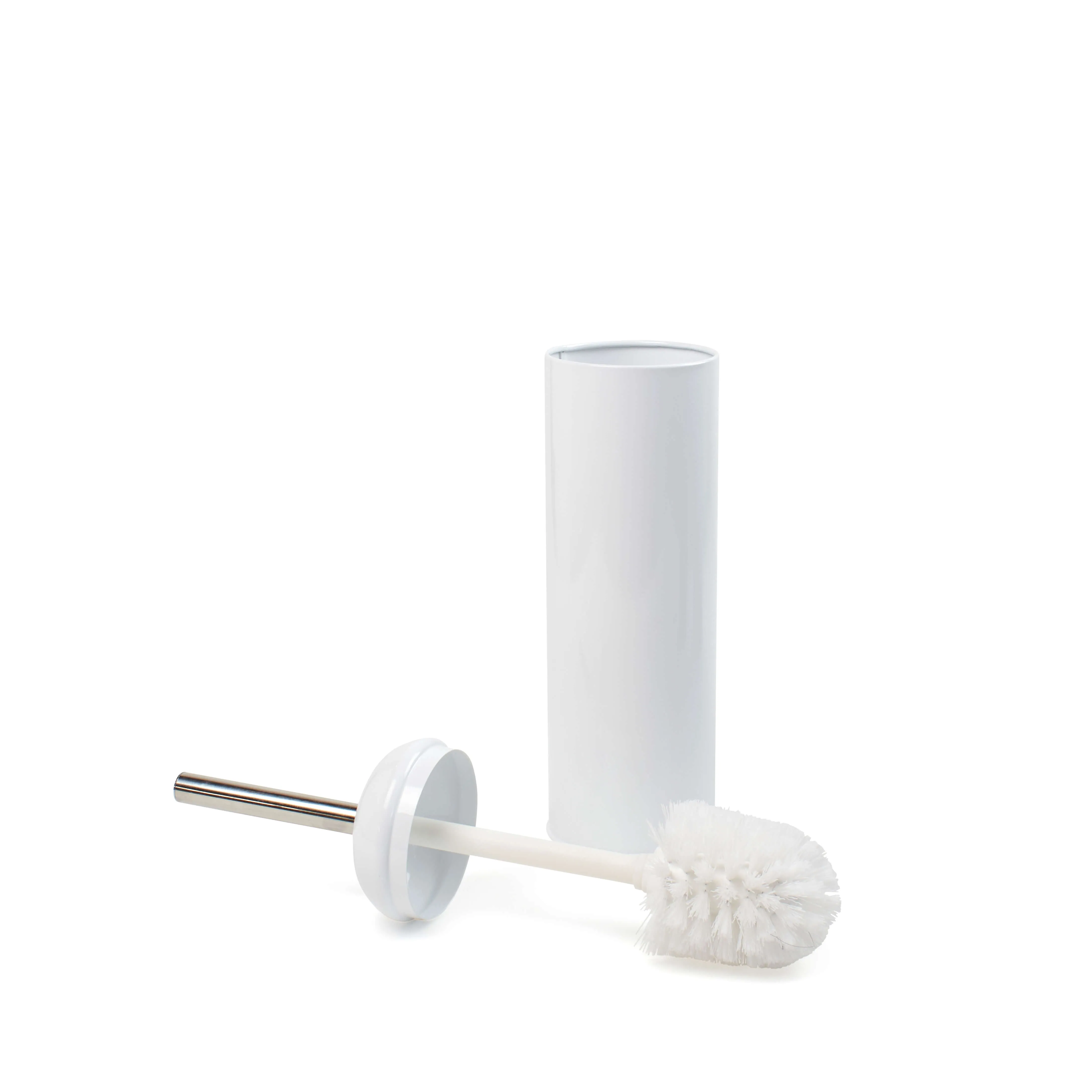 Hepburn Brush & Roll Holder - Set of 2 - White