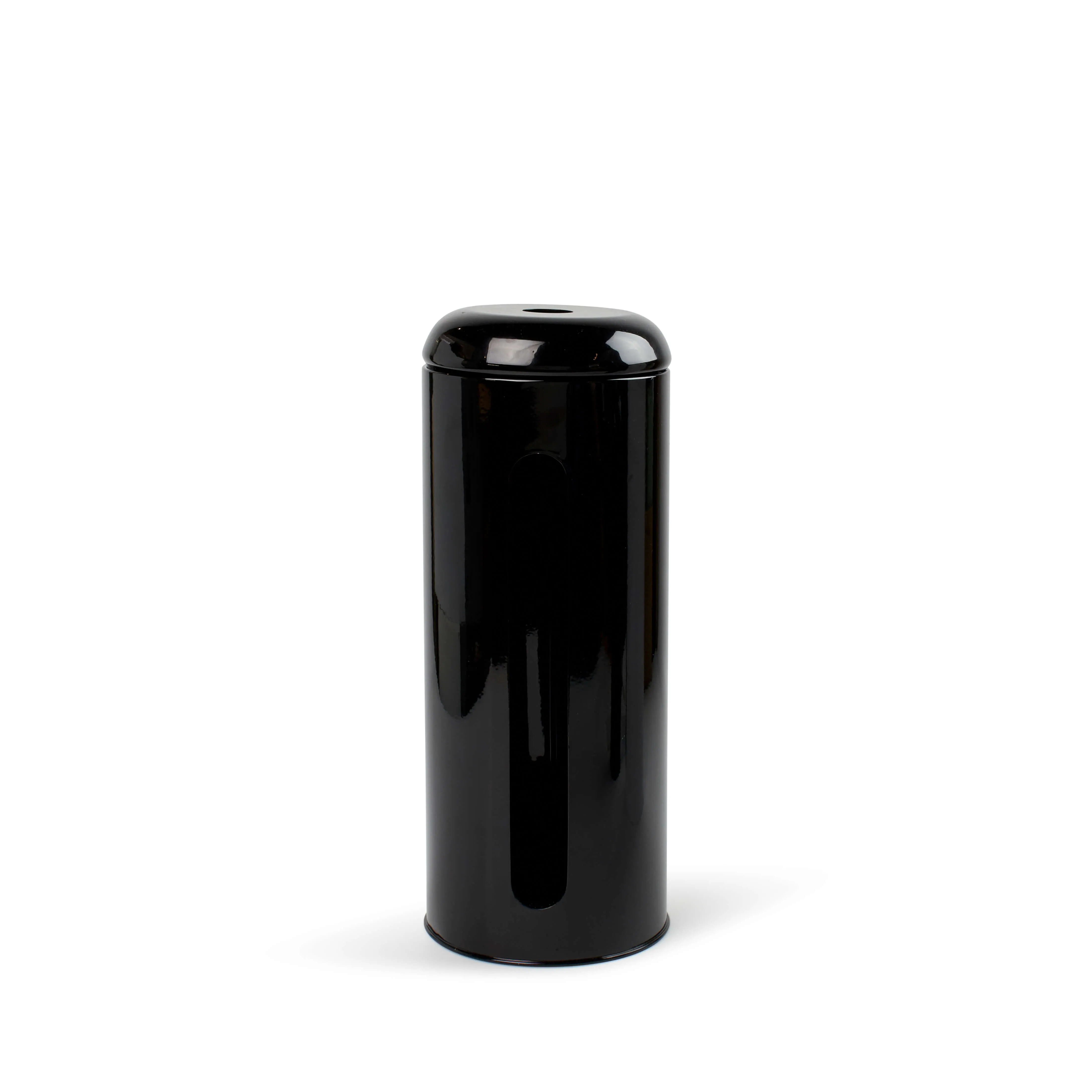 Hepburn Toilet Brush & Roll Holder - 2 Piece - Black