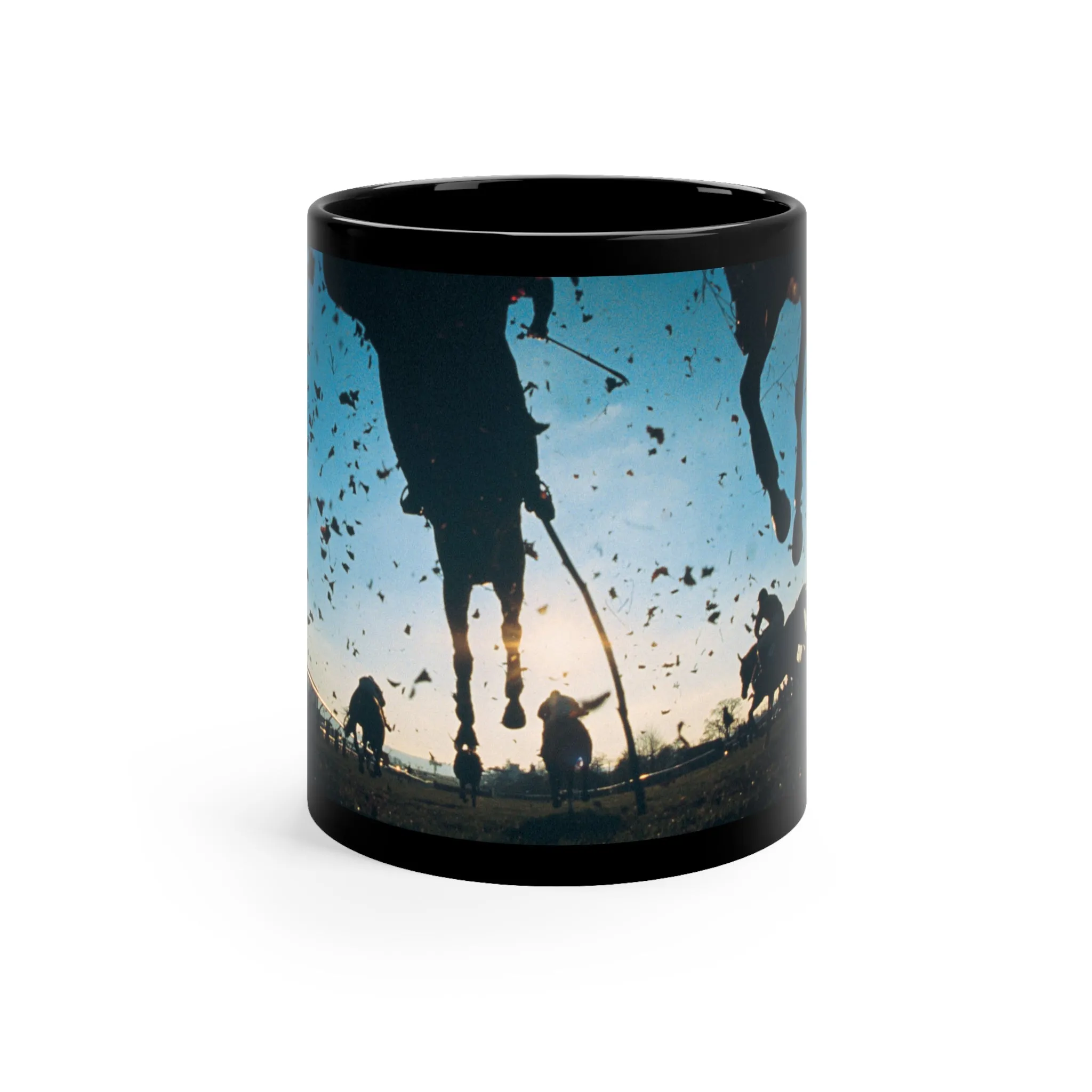 HORSE AT THE RACETRACK PM MUG - MUGSCITY - Free Shipping
