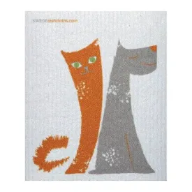 Kitchen: Dog/Cat Friends - SWEDEdishcloth
