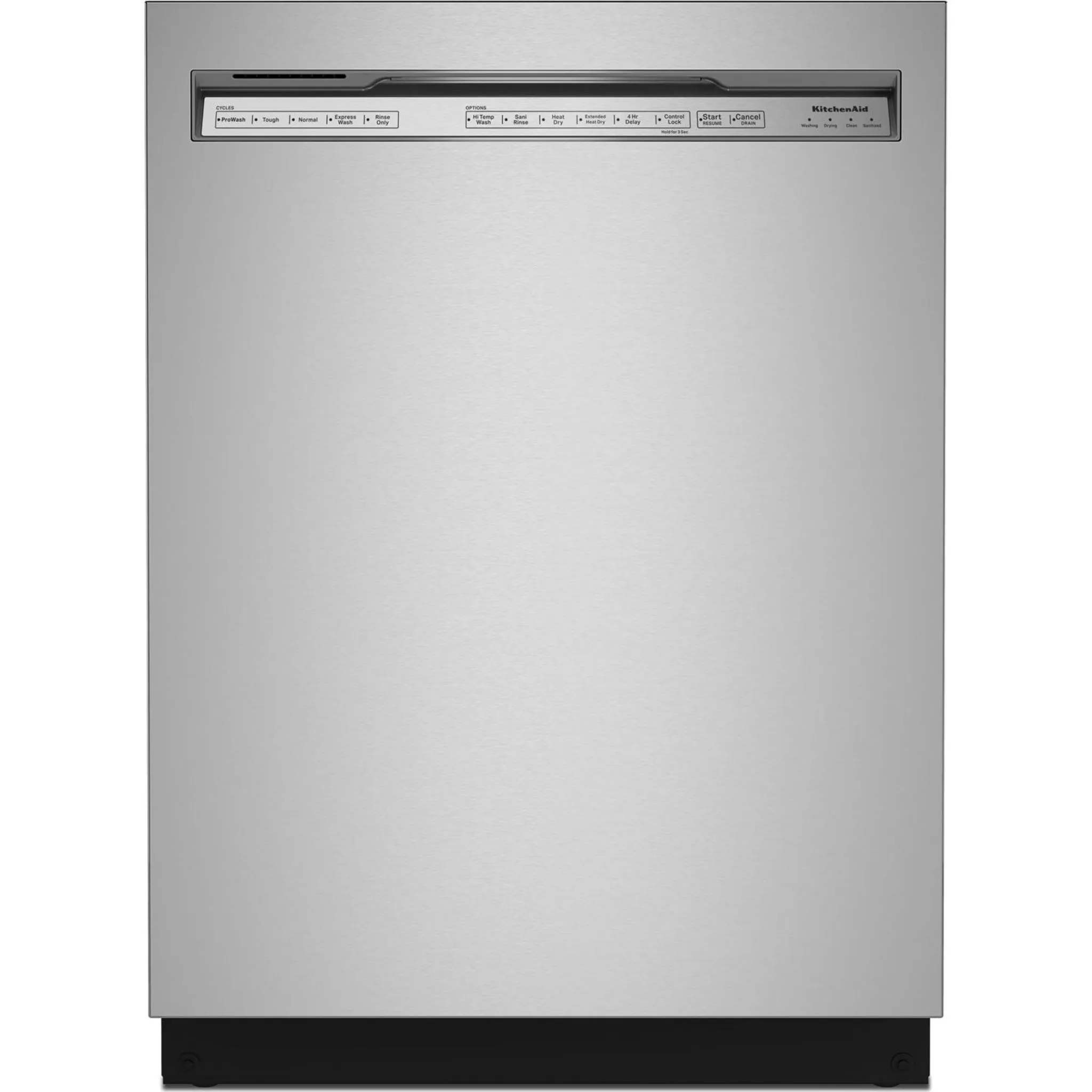 KitchenAid  39 dBA Dishwasher in PrintShield Finish with Third Level Utensil Rack (KDFE204KPS)