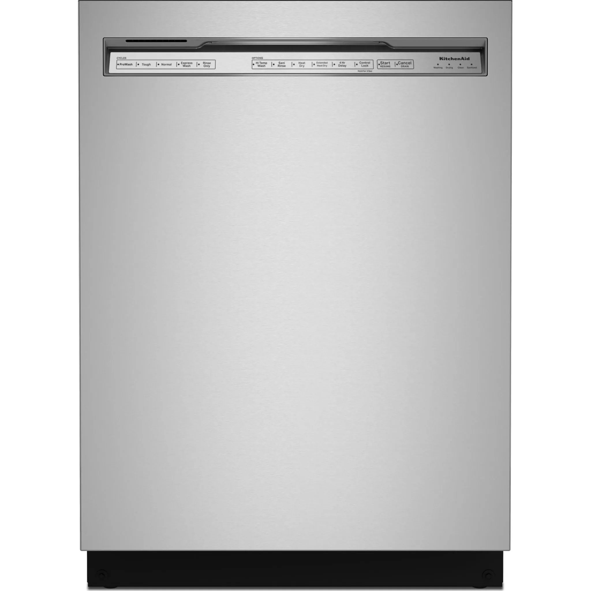 KitchenAid  39 dBA Dishwasher in PrintShield Finish with Third Level Utensil Rack (KDFE204KPS)