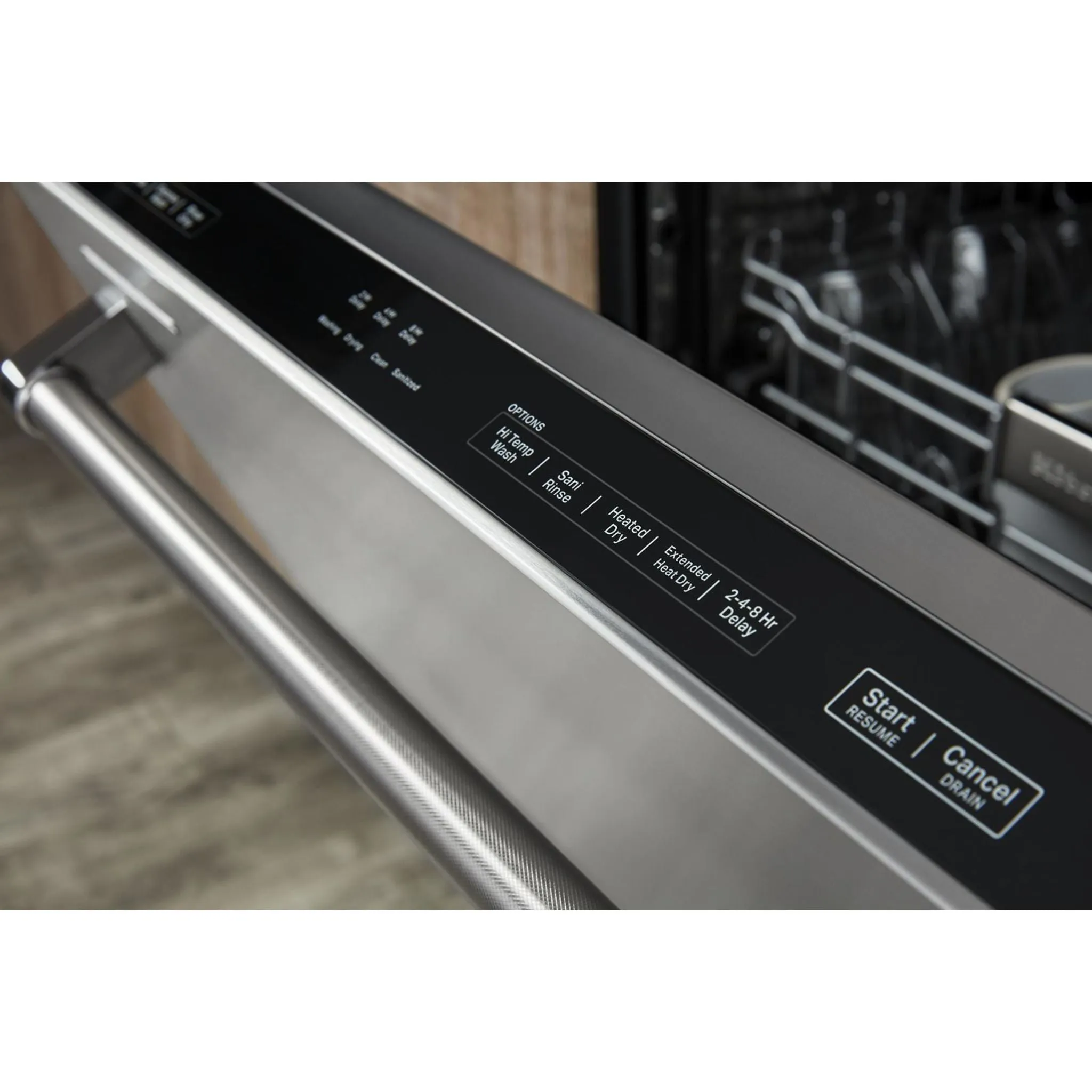 KitchenAid  39 dBA Dishwasher in PrintShield Finish with Third Level Utensil Rack (KDTE204KPS)