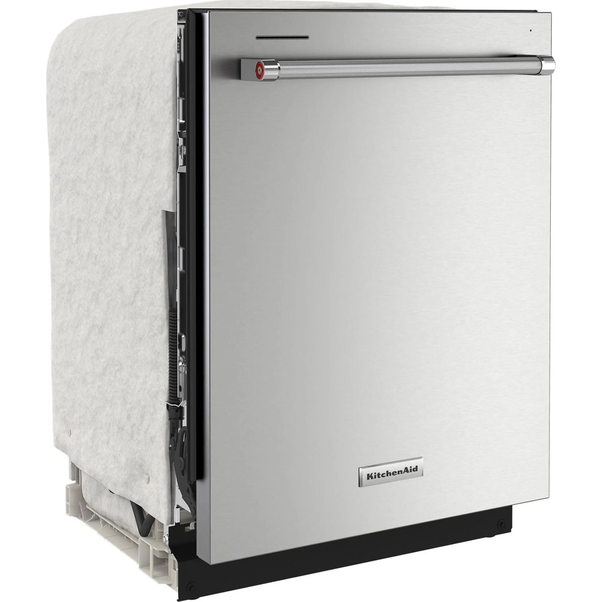 KitchenAid  39 dBA Dishwasher in PrintShield Finish with Third Level Utensil Rack (KDTE204KPS)