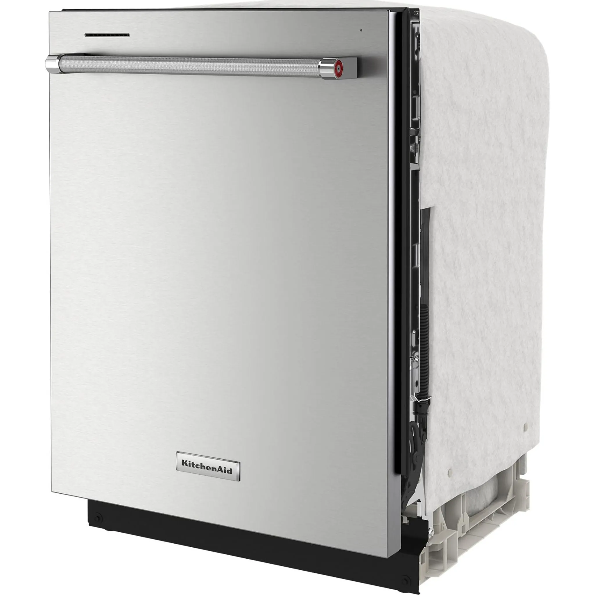 KitchenAid  39 dBA Dishwasher in PrintShield Finish with Third Level Utensil Rack (KDTE204KPS)