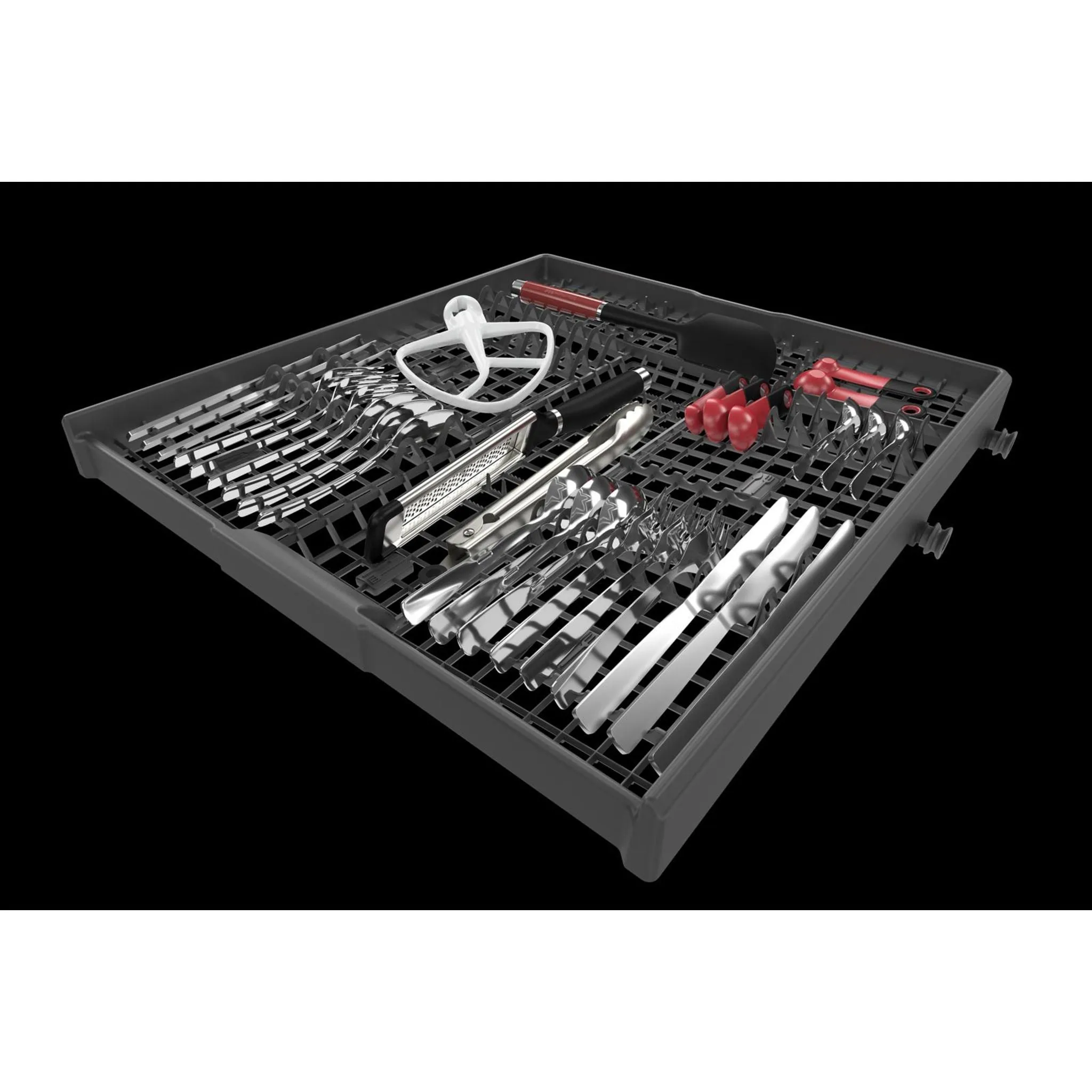 KitchenAid  39 dBA Dishwasher with Third Level Utensil Rack (KDTE204KWH)